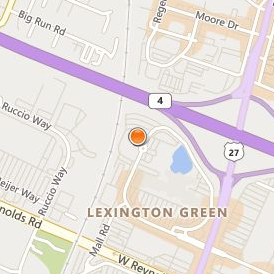 Lexington Theological Seminary Location Map - Street View