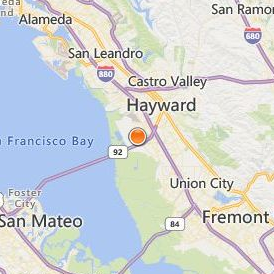 Life Chiropractic College West Location Map - City View