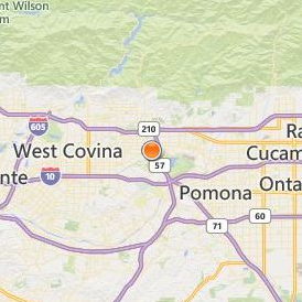 Life Pacific College Location Map - City View