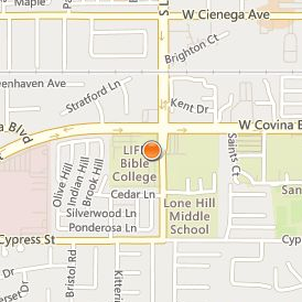 Life Pacific College Location Map - Street View