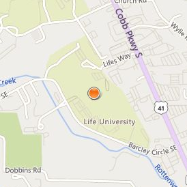 Life University Location Map - Street View