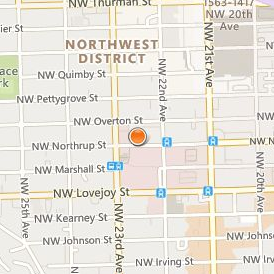 Linfield College School of Nursing Location Map - Street View