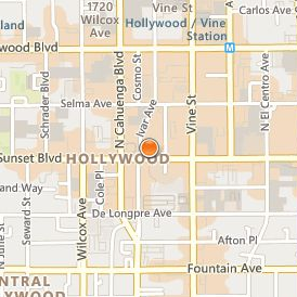 Los Angeles Film School Location Map - Street View