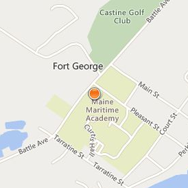 Maine Maritime Academy Location Map - Street View