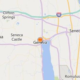 Marion S Whelan School of Nursing of Geneva General Hospital Location Map - City View