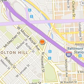 Maryland Institute College of Art Location Map - Street View