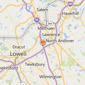 Massachusetts School of Law Location Map - City View