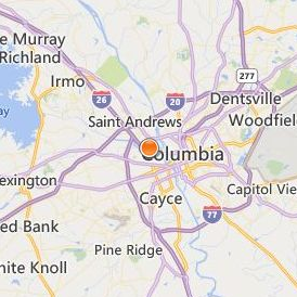 Fortis College Columbia Location Map - City View