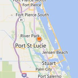 Fortis Institute Port Saint Lucie Location Map - City View