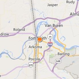 Academy of Salon and Spa Location Map - City View