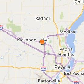 Methodist College Location Map - City View