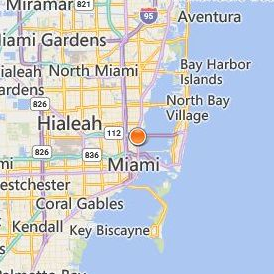 Miami Ad School Wynwood Location Map - City View