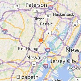 Eastern International College Belleville Location Map - City View