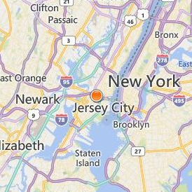 Eastern International College Jersey City Location Map - City View