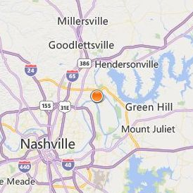 Middle Tennessee School of Anesthesia Location Map - City View