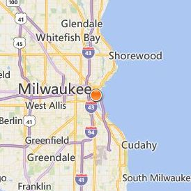 Milwaukee Institute of Art & Design Location Map - City View