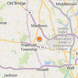 Monmouth County Vocational School District Location Map - City View