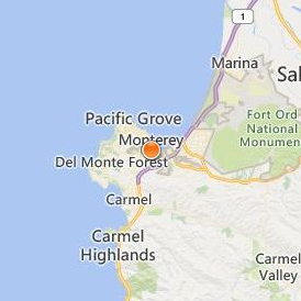 Middlebury Institute of International Studies at Monterey Location Map - City View