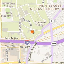 Morehouse School of Medicine Location Map - Street View