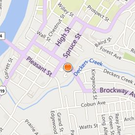 Morgantown Beauty College Location Map - Street View