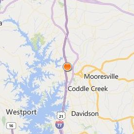 NASCAR Technical Institute Location Map - City View