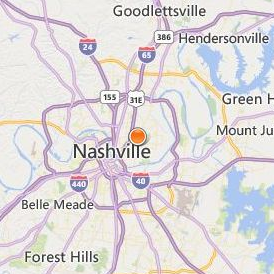 Lincoln College of Technology Nashville Location Map - City View