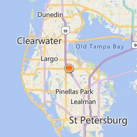 National Aviation Academy of Tampa Bay Location Map - City View