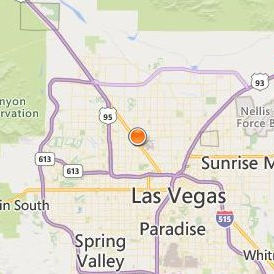 Nevada Career Institute Location Map - City View