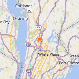 New York Medical College Location Map - City View