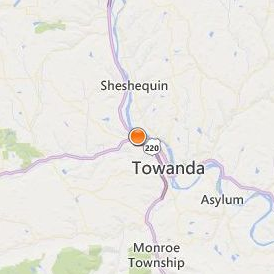 Northern Tier Career Center Location Map - City View