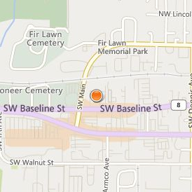 Northwest College Hillsboro Location Map - Street View