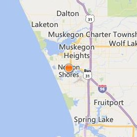 Nuvo College of Cosmetology Location Map - City View