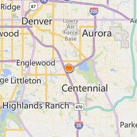 Colorado Media School Location Map - City View