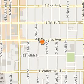 Old Town Barber College Wichita Location Map - Street View