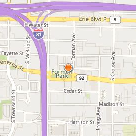 Onondaga School of Therapeutic Massage Syracuse Location Map - Street View