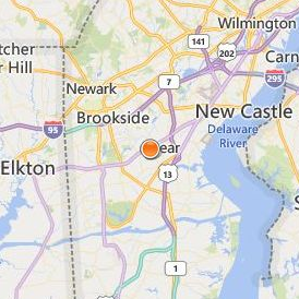 Paul Mitchell the School Delaware Location Map - City View