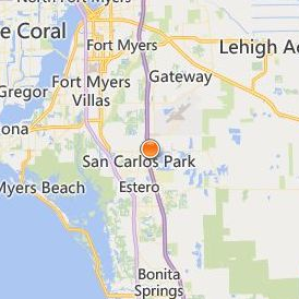Paul Mitchell the School Fort Myers Location Map - City View