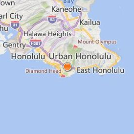 Paul Mitchell the School Honolulu Location Map - City View