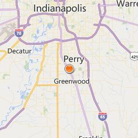 Paul Mitchell the School Indianapolis Location Map - City View