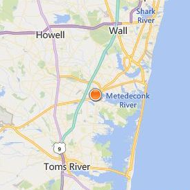 Paul Mitchell the School Jersey Shore Location Map - City View
