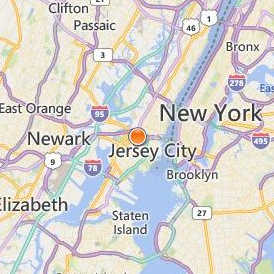 P C Age Jersey City Location Map - City View