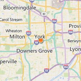 Professional Career Certification and Training Institute Location Map - City View