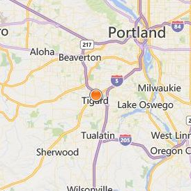 Phagans Salon Academy Location Map - City View