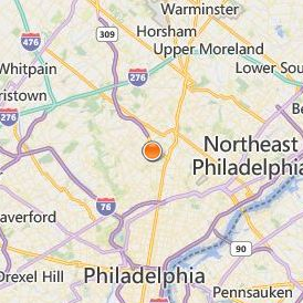 Philadelphia Technician Training Location Map - City View