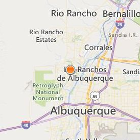 Pima Medical Institute Albuquerque West Location Map - City View