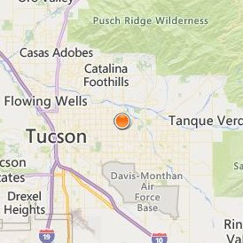 Pima Medical Institute Tucson Location Map - City View