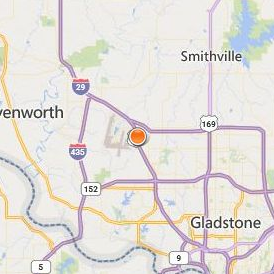 Pinnacle Career Institute South Kansas City Location Map - City View