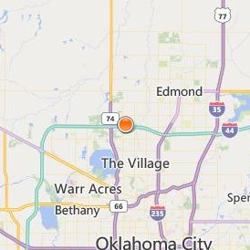 Platt College North OKC Location Map - City View