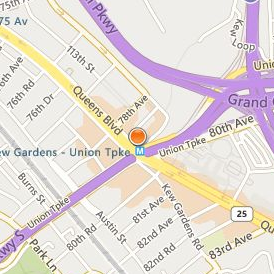 Plaza College Location Map - Street View