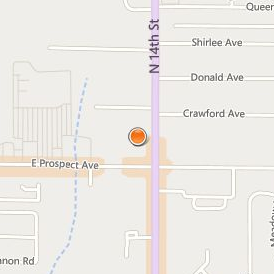 Ponca City Beauty College Location Map - Street View